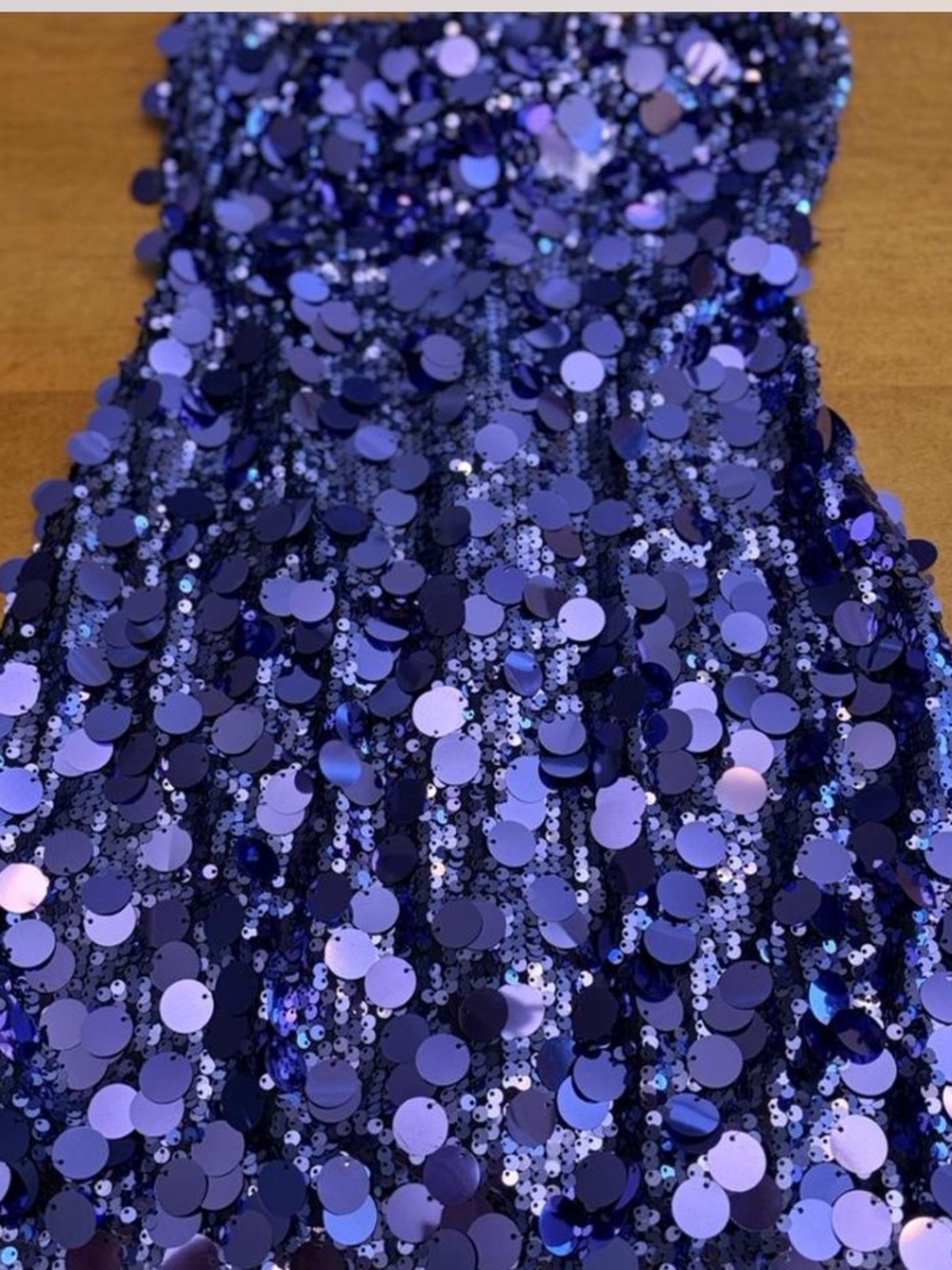 Princess Polly Evianna Glittering Purple Strapless Dress - Picture 2 of 8